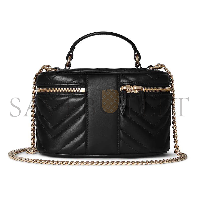 GUCCI GG MARMONT MINI VANITY BAG 837454 (19*11.5*9cm)